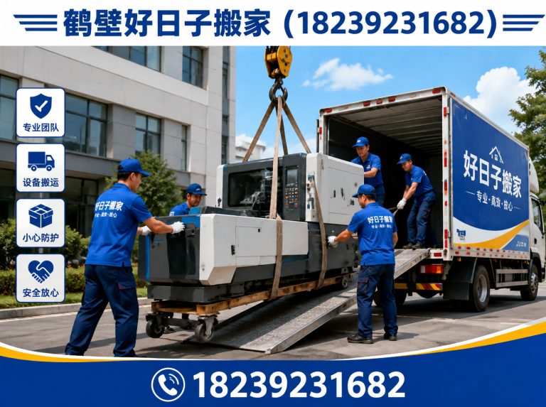 鹤壁经济技术开发区设备搬运展示图